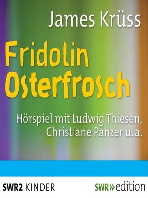 cover image of Fridolin Osterfrosch